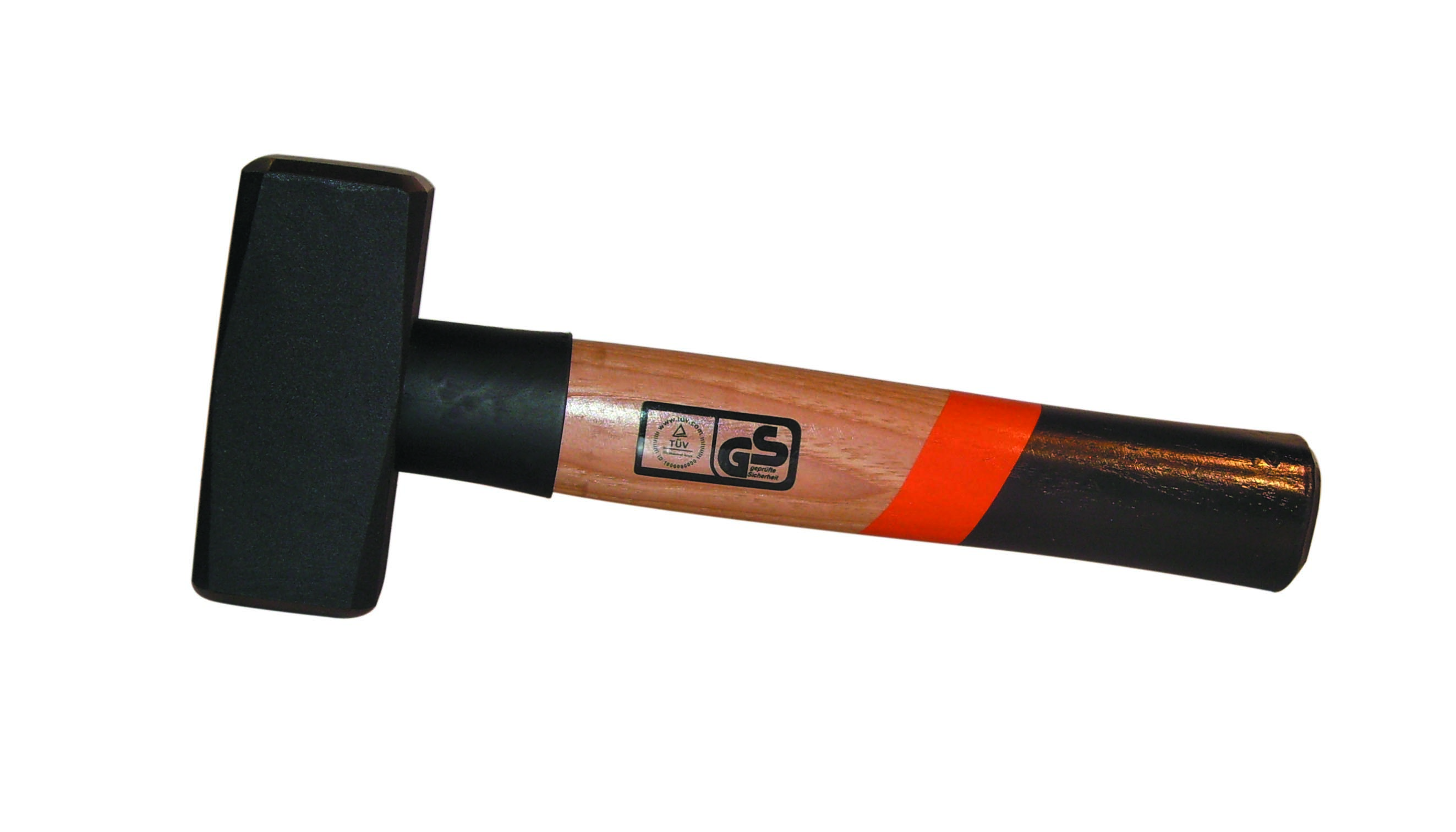 Stoning hammer with hickory handle