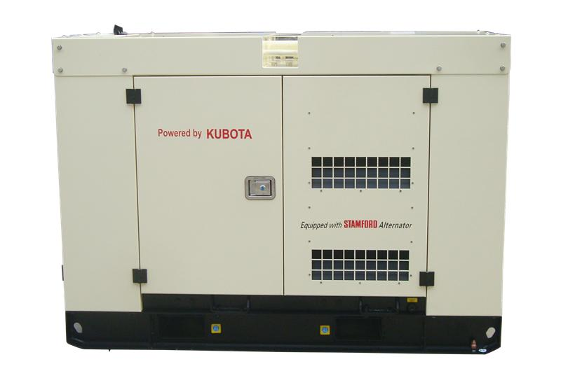 SWT 10KVA-40KVA diesel generator set powered by Japan Kubota engine