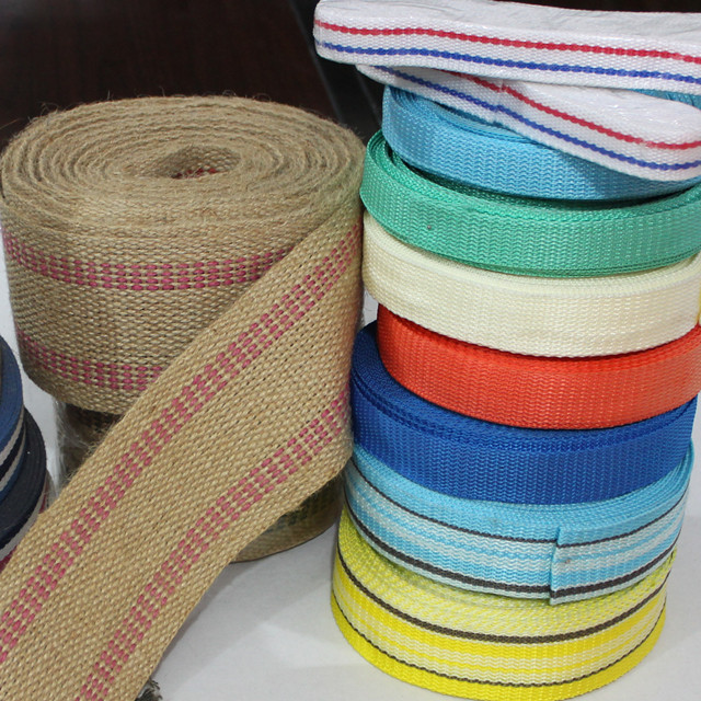 jute/ pp/ cotton/polyester  webbing belt