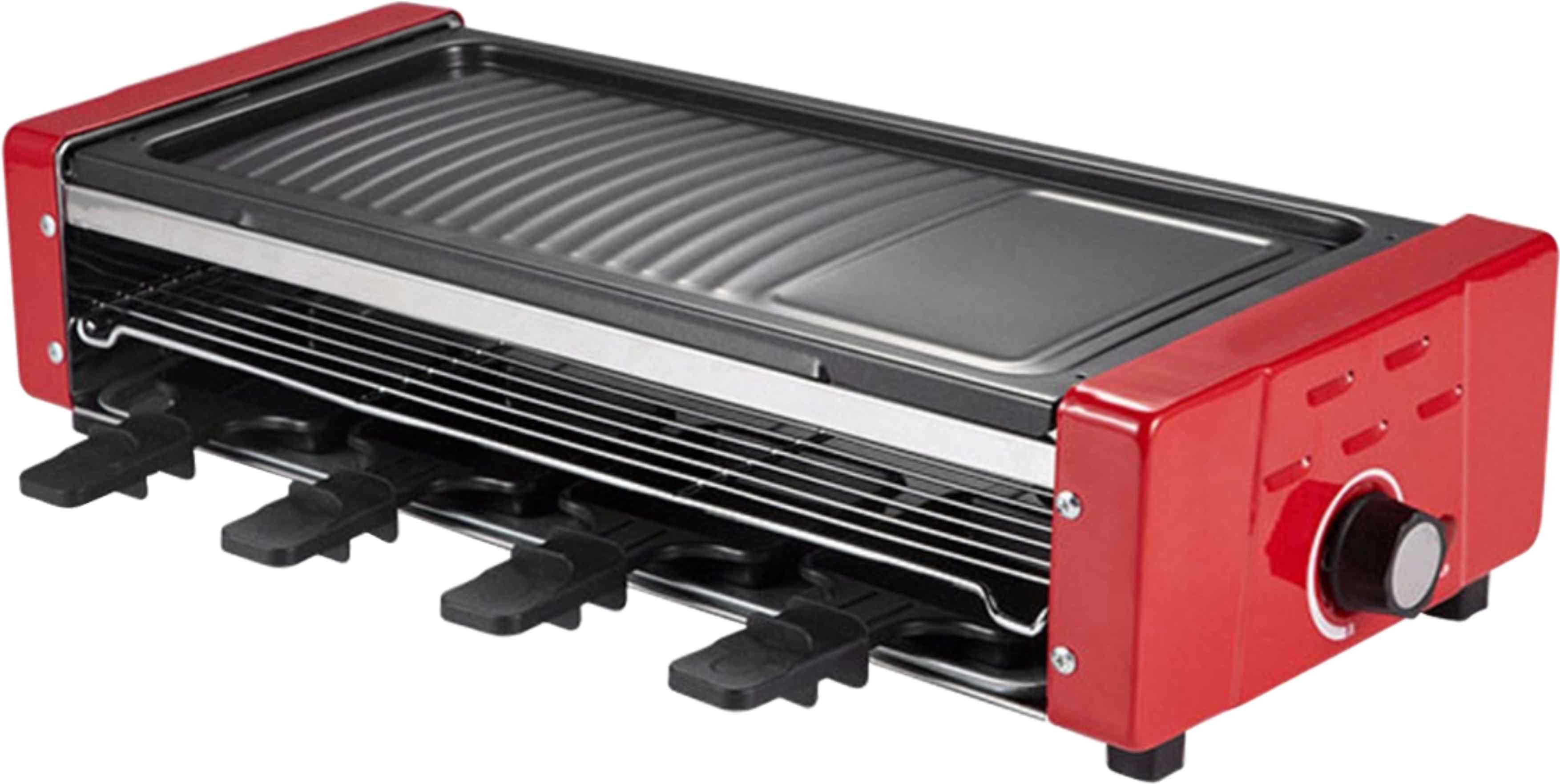 electric bbq grill with two layers