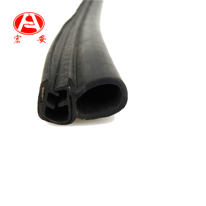 Solid steel wire rubber seal