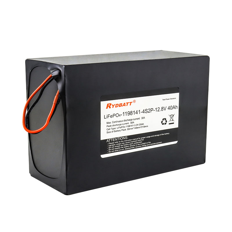 12.8V 40Ah lithium iron phosphate mobile energy storage battery