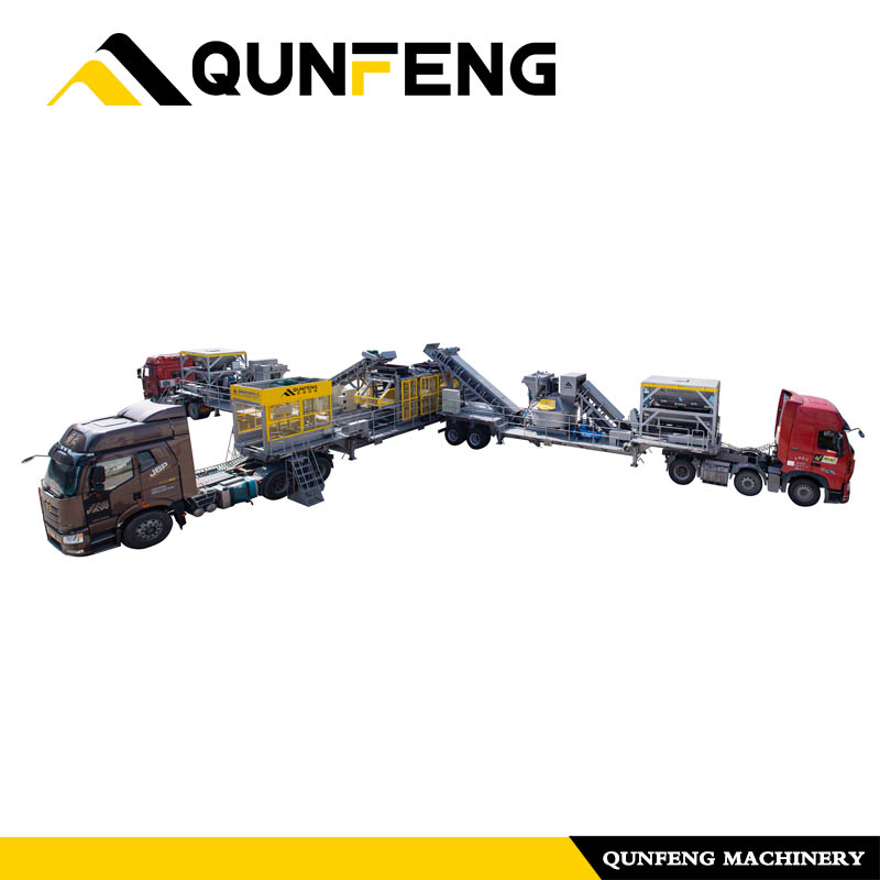 The Mobile Building Waste Production Equipment