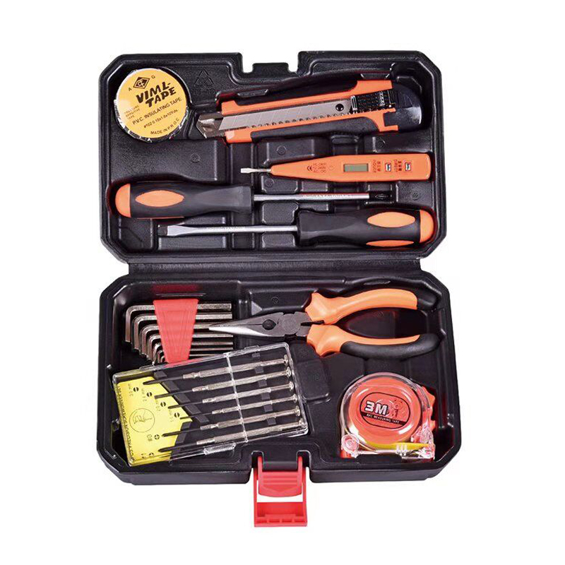 Multi-functional home use combination hardware tools set