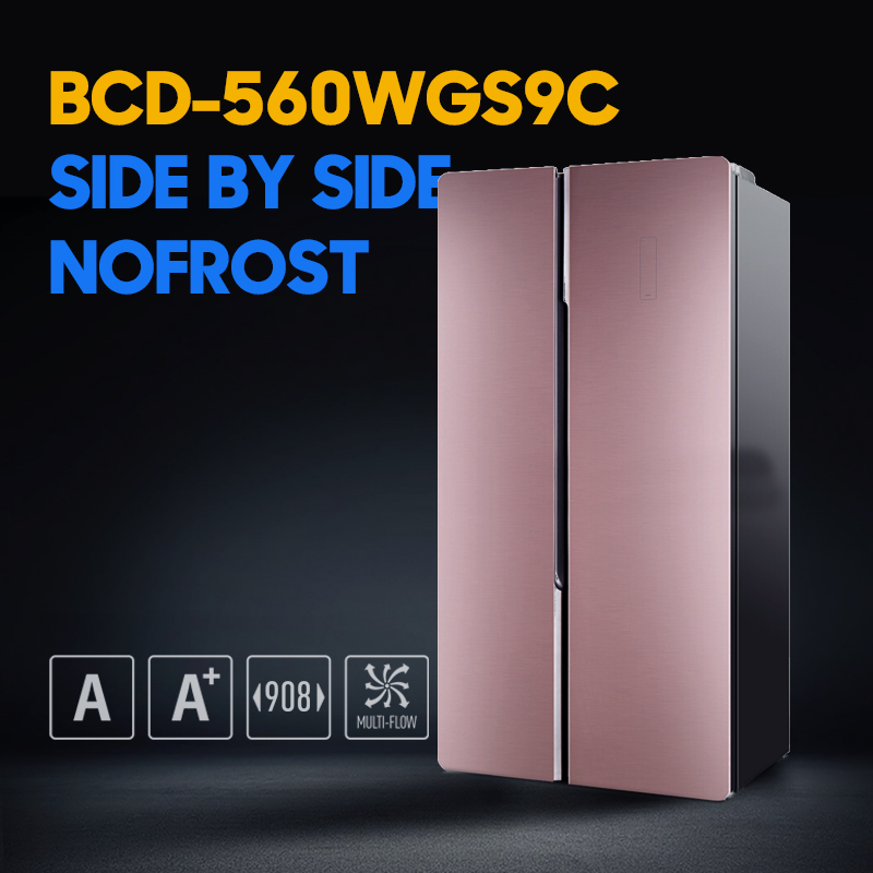 BCD-560WGS9C  SIDE BY SIDE NOFROST  560L