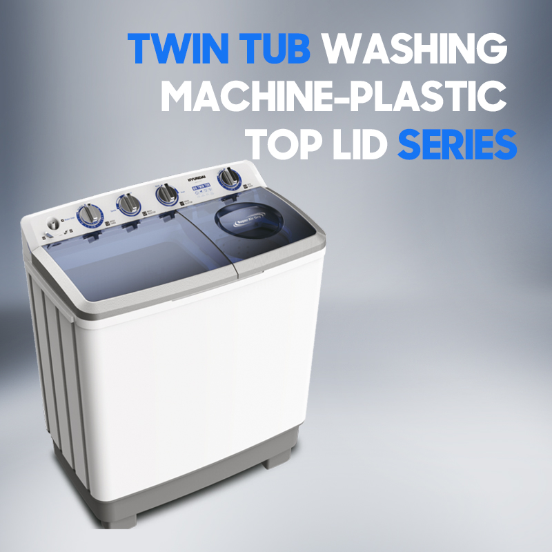 TWIN TUB WASHING MACHINE-PLASTIC TOP LID SERIES