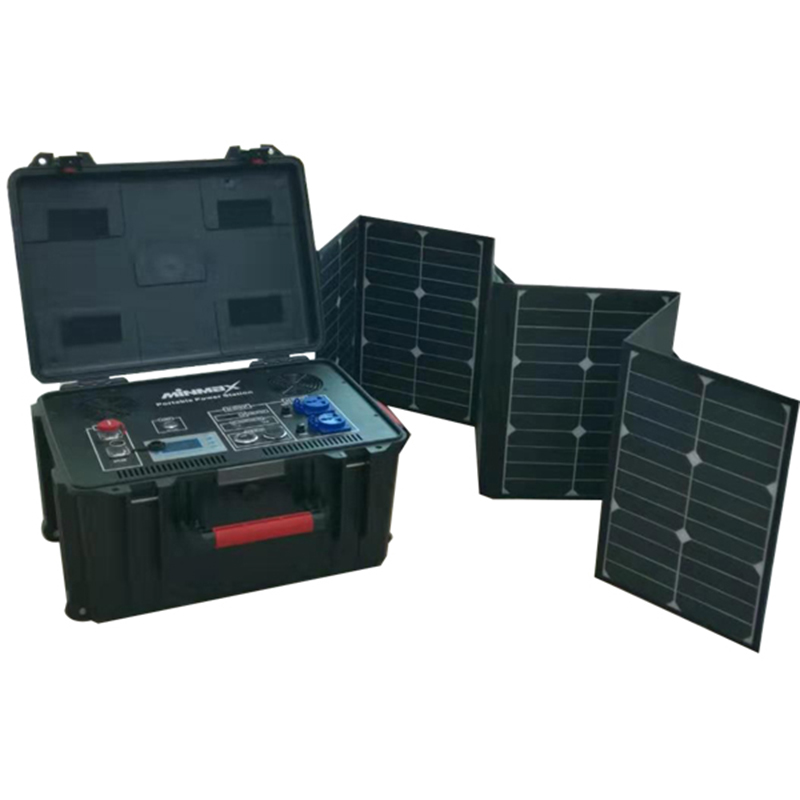 1500W Solar Battery Generator for Camping