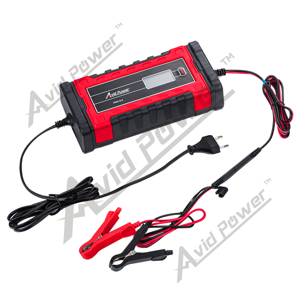 12/24V Lcd Screen Smart Battery Charger
