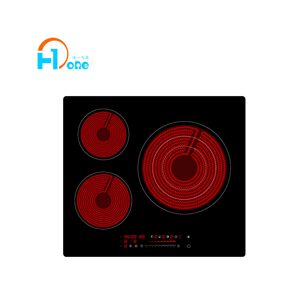 Built in Three Burner Ceramic Cooker