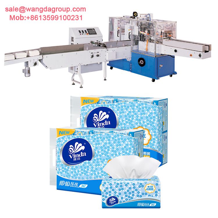 Full Automatic Napkin Paper/Facial Tissue Soft Packing Machine