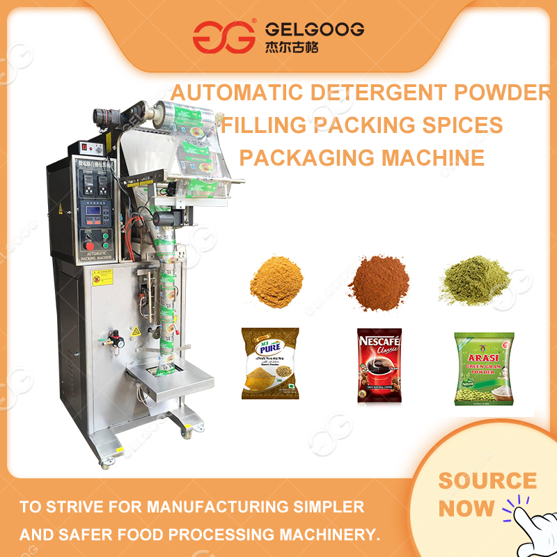 Automatic Detergent Powder Filling Packing Spices Packaging Machine