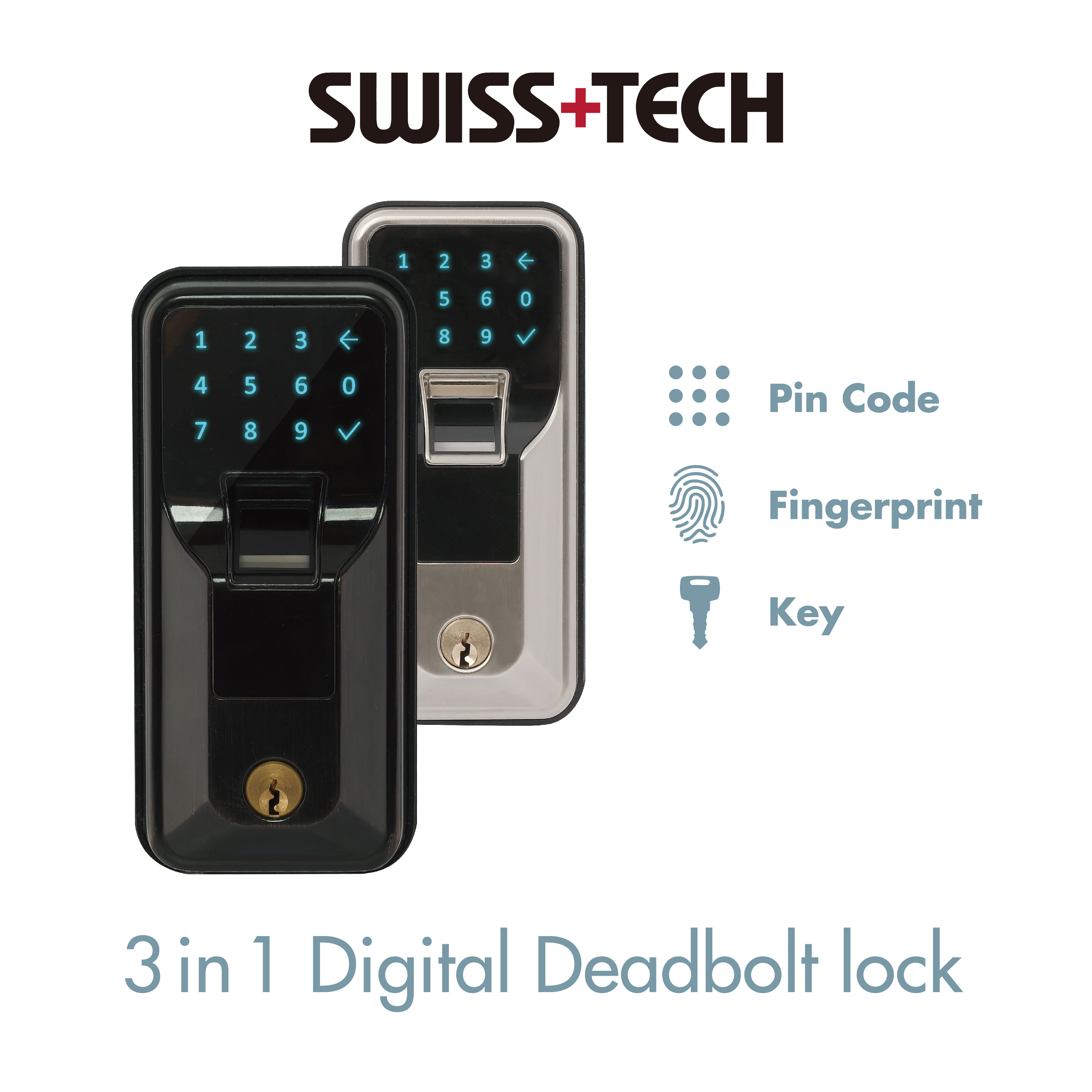 3 in 1 Digital Deadbolt lock