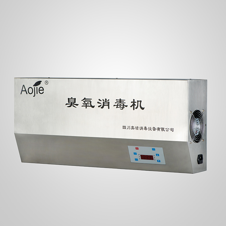 Wall-mounted ozone disinfection machine