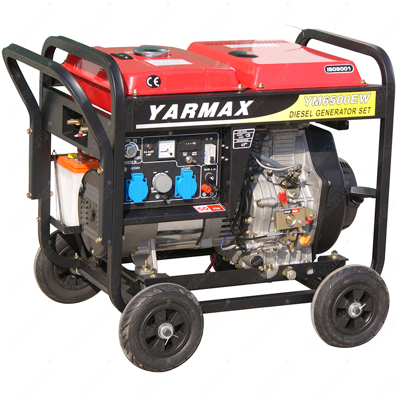 Yamax 2kva 3kva 4kva Diesel Welding Generator Dual Function