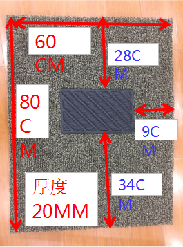 PVC coil mat drive mat)