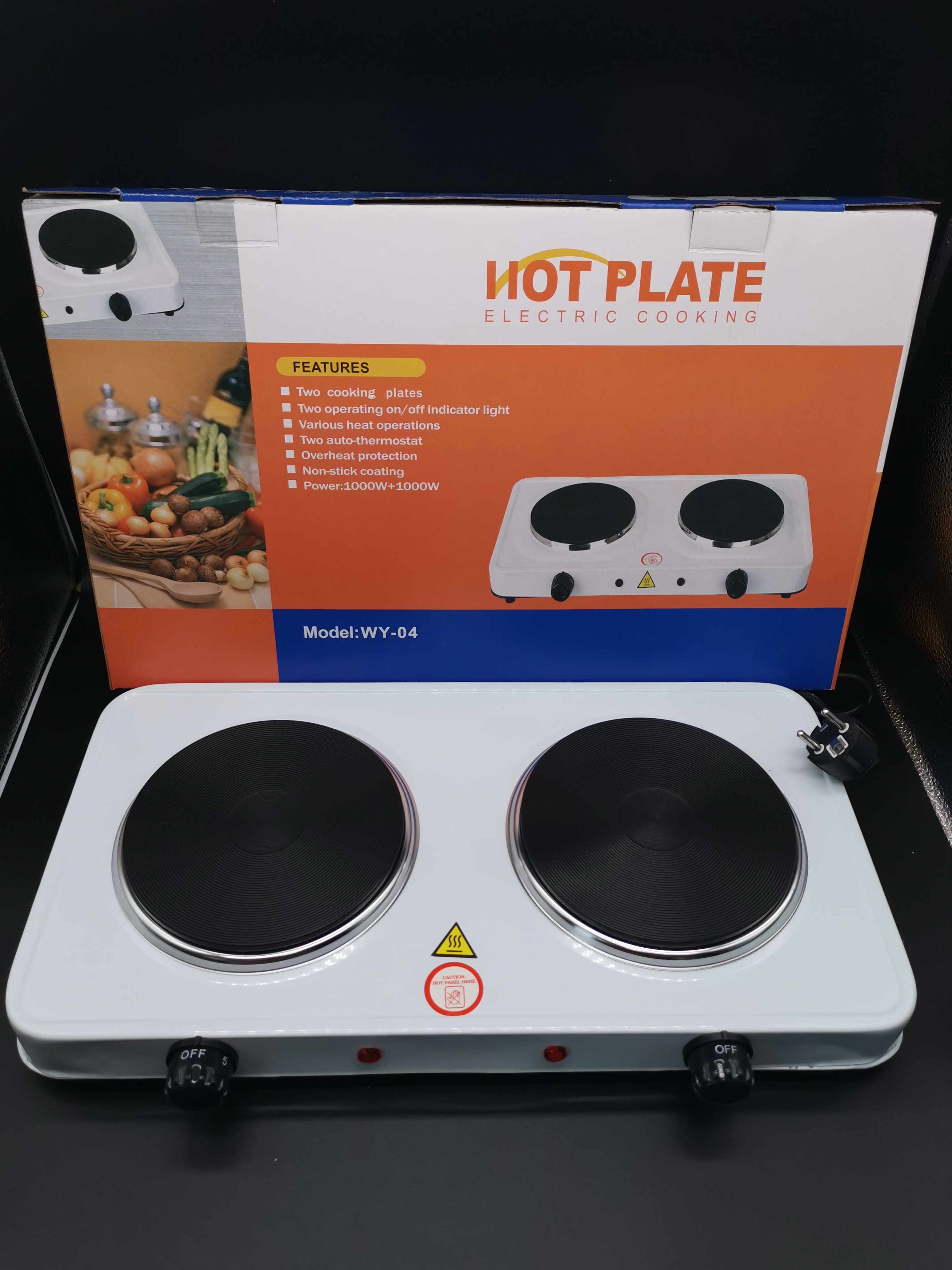 White Cooking Ceramic Mini Electric Hot Plate/Portable Electric Hot Plate/Electric Hot Plate