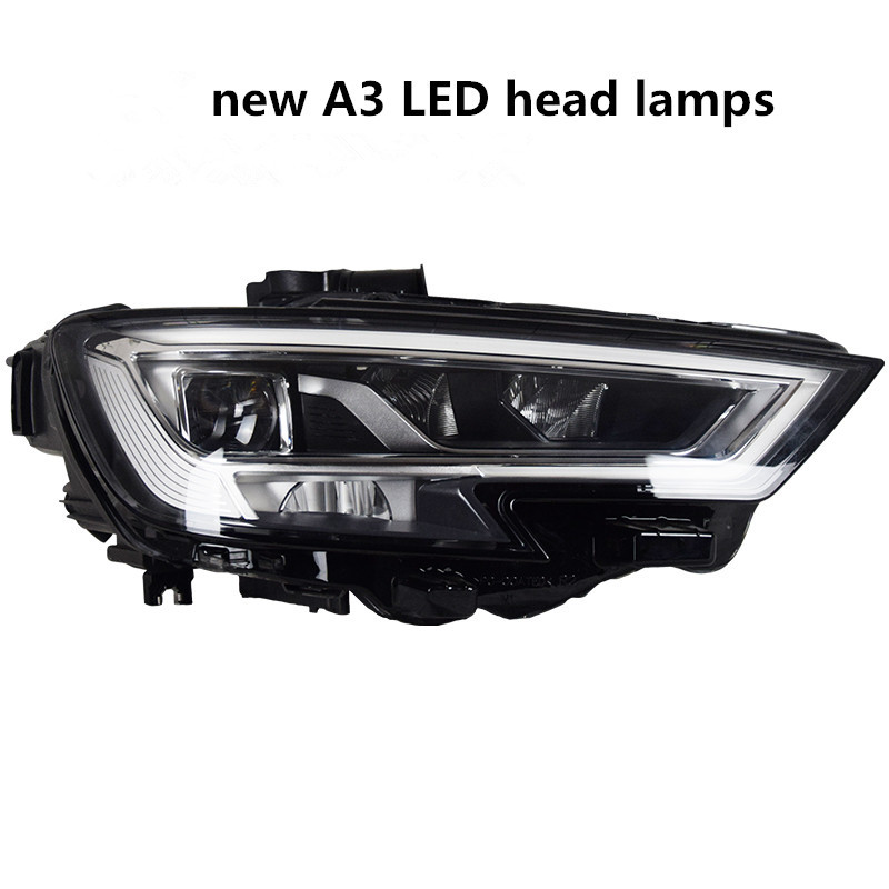 Audi new A3 LED head lamps