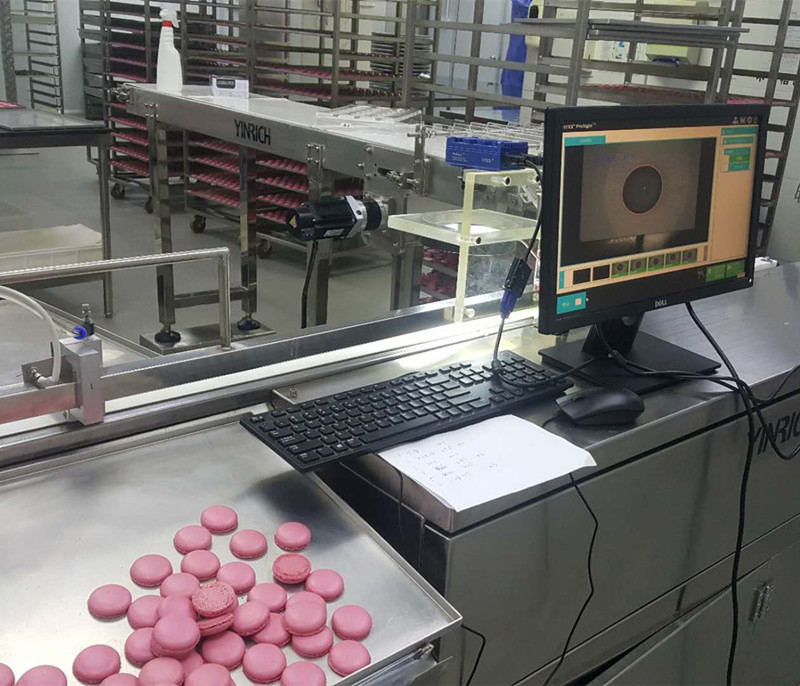 Macaron Selecting  Filling and Capping Machine