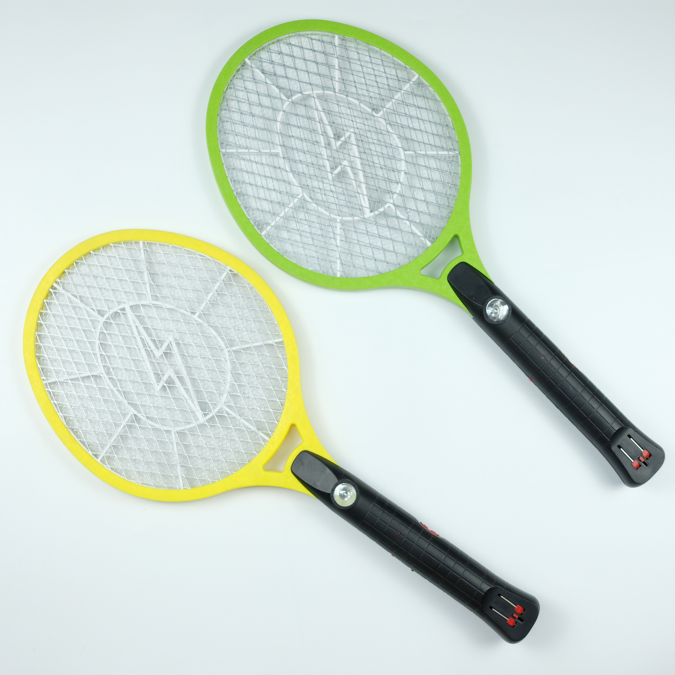 Rechargeable mosquito bat with LED light