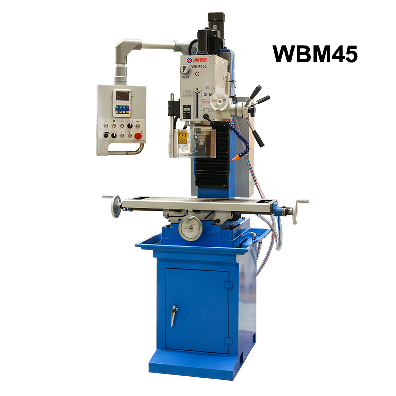 Non brush drilling and milling machine