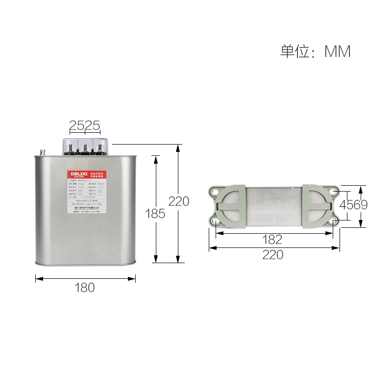 high capacity microwave capacitor