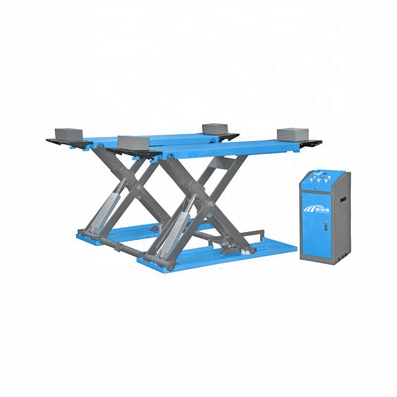 vehicle equipment 3T mid rise scissor car lift with CE