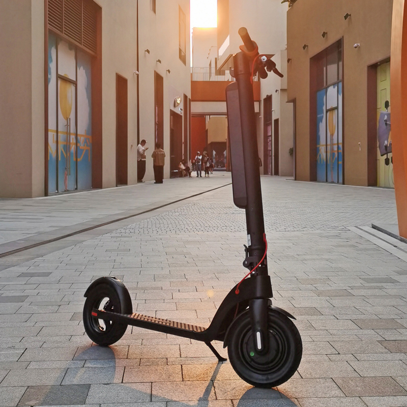Two wheel 350W 10-inch 10AH  Foldable Electric Scooter--Battery Removable