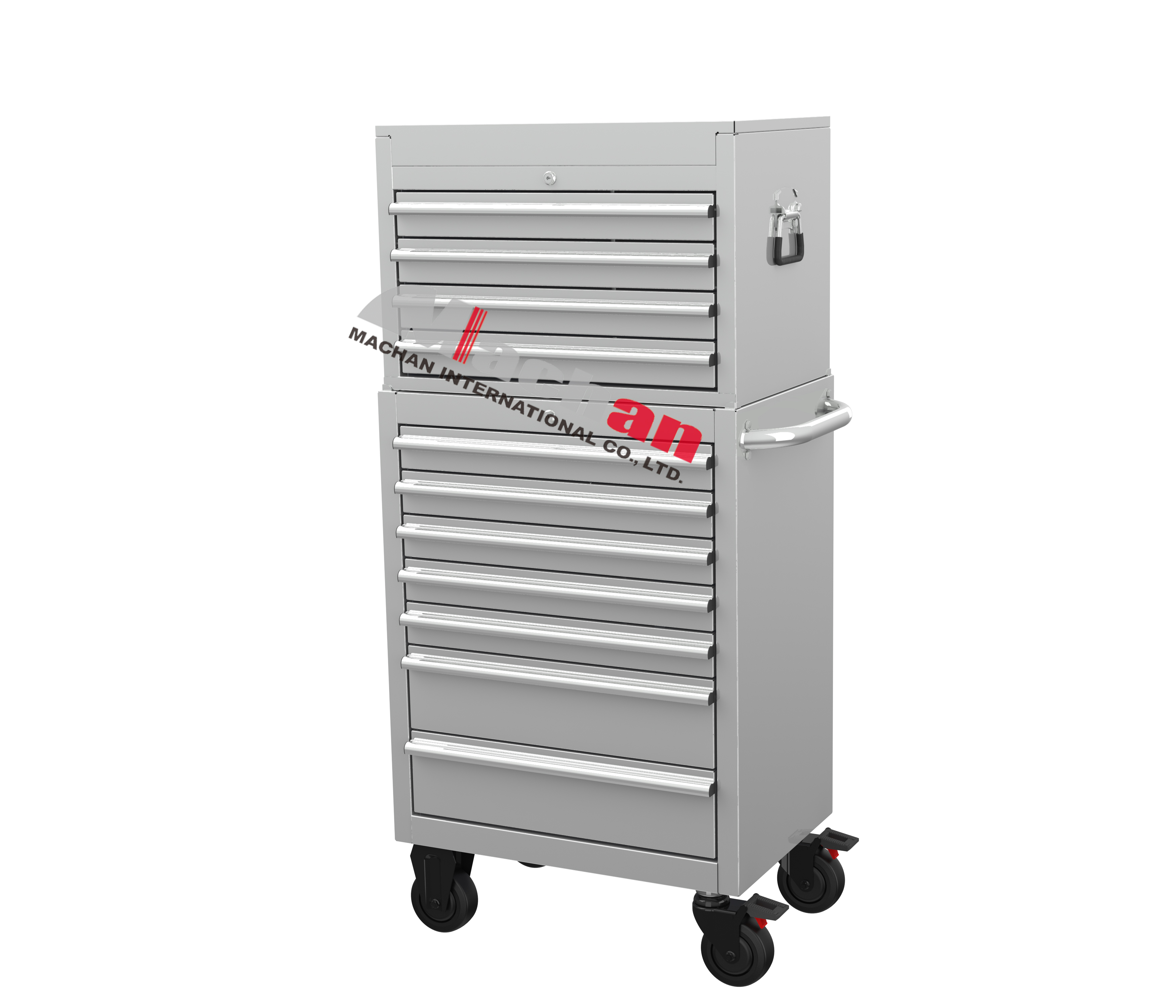27 stainless steel tool cabinet combo