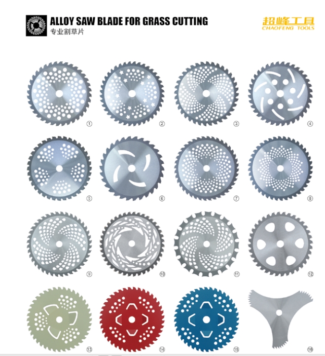 alloy saw blade for grass