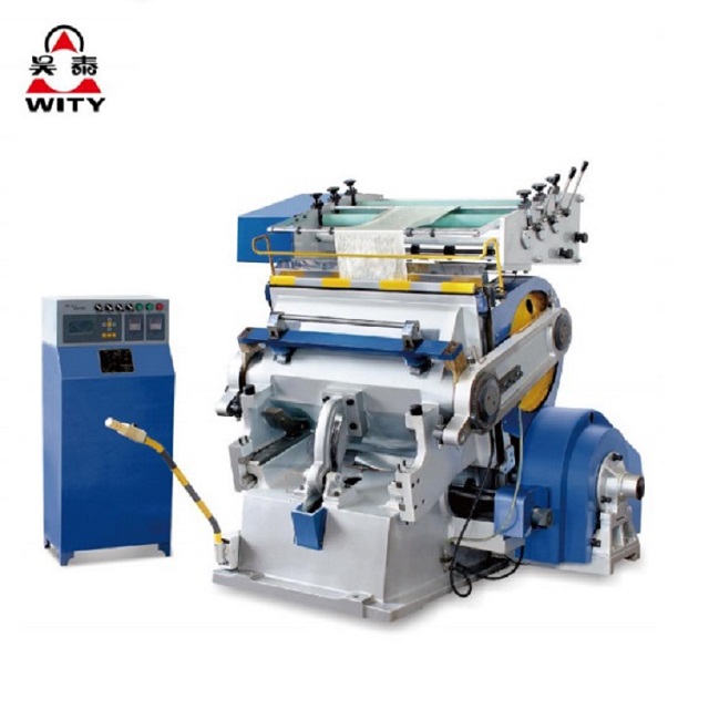 Hot stamping and die cutting machine
