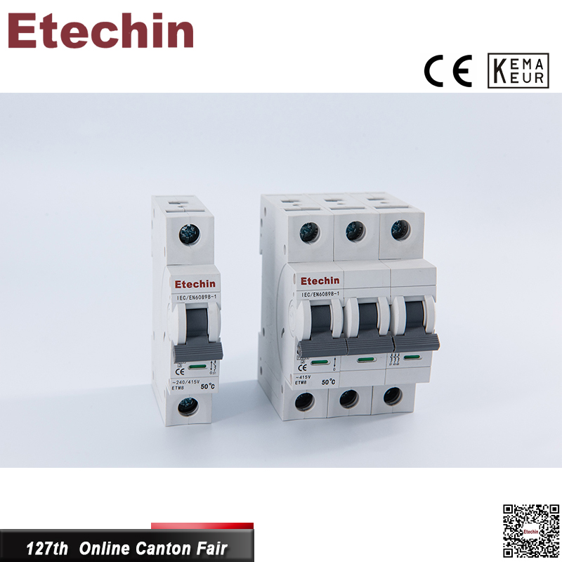 ETM8 10/6KA KEMA mini circuit breaker