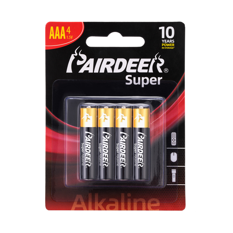 LR03 / AAA / AM4 / single 4 alkaline battery