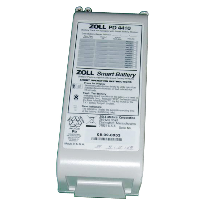 Zoll Medical Pd 4410 Defibrillator Battery Pack Pd4410