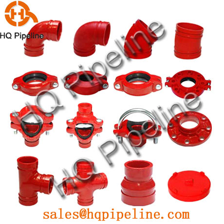 Ductile iron grooved fittings