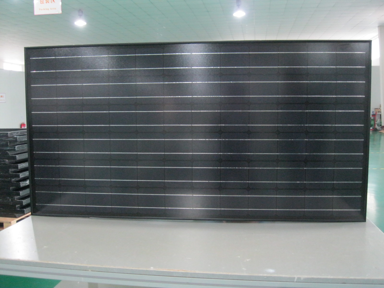 All Black Solar Panel