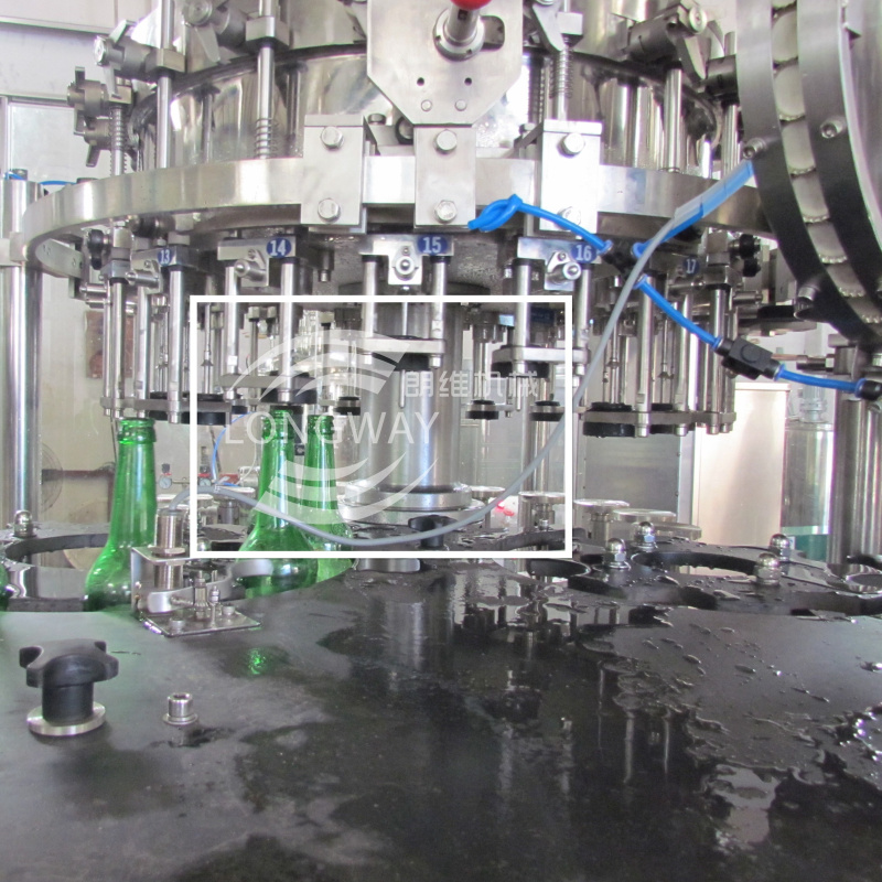 Carbonated Beverage Filling line Glass bottle or PET bottle carbonated drinks Filling machine