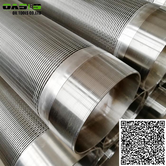 316L longitudinal welded (ERW) stainless steel well casing pipe