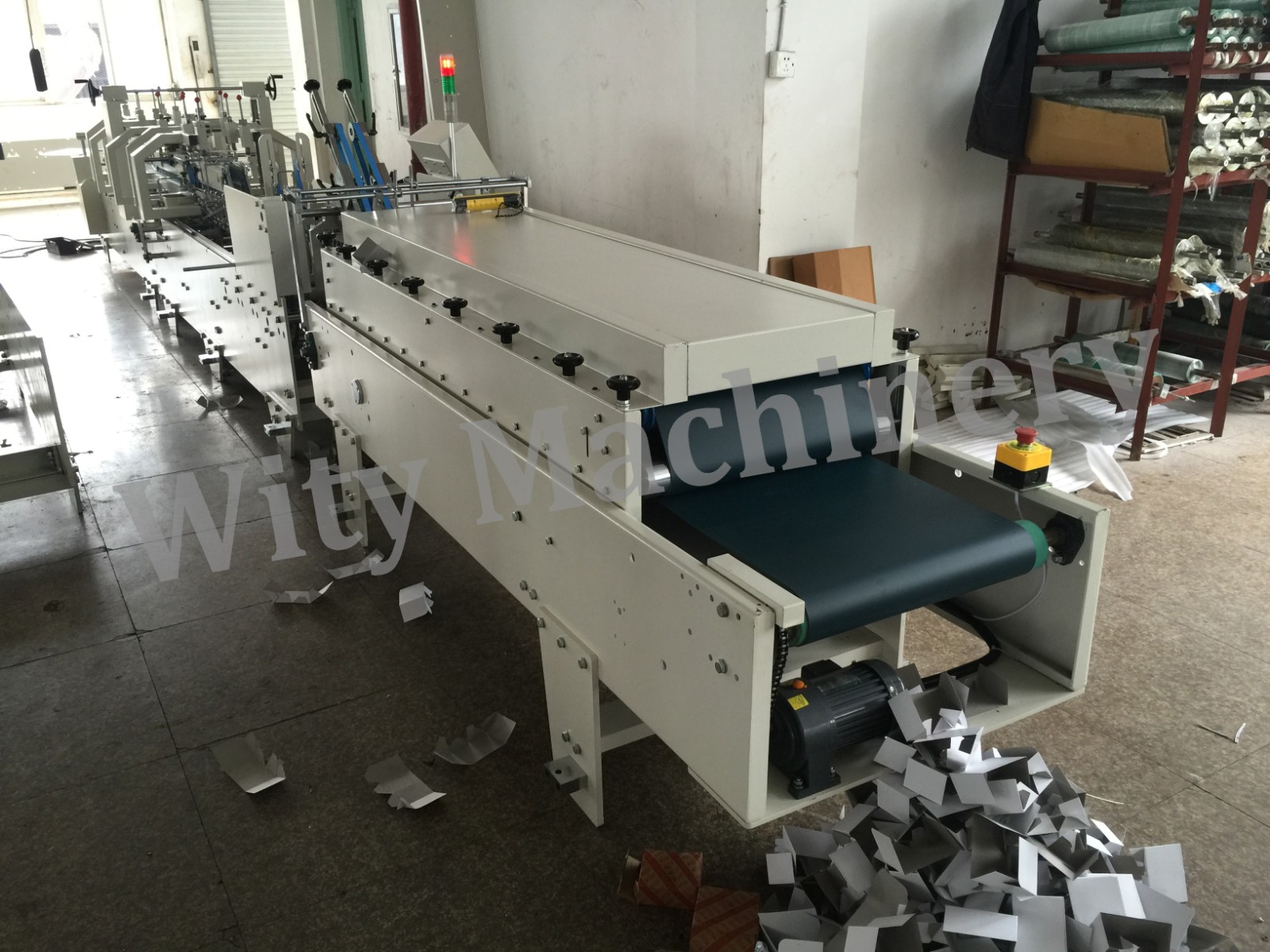 SHH800AG Carton Box Folding Gluing Machine