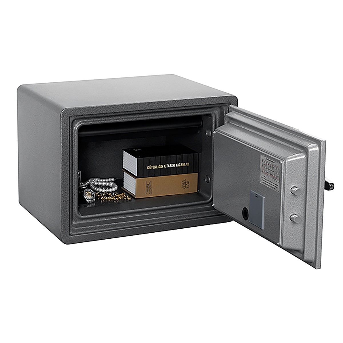  Safewell YB350ALP LED fireproof key lock residence safe cabinet 
