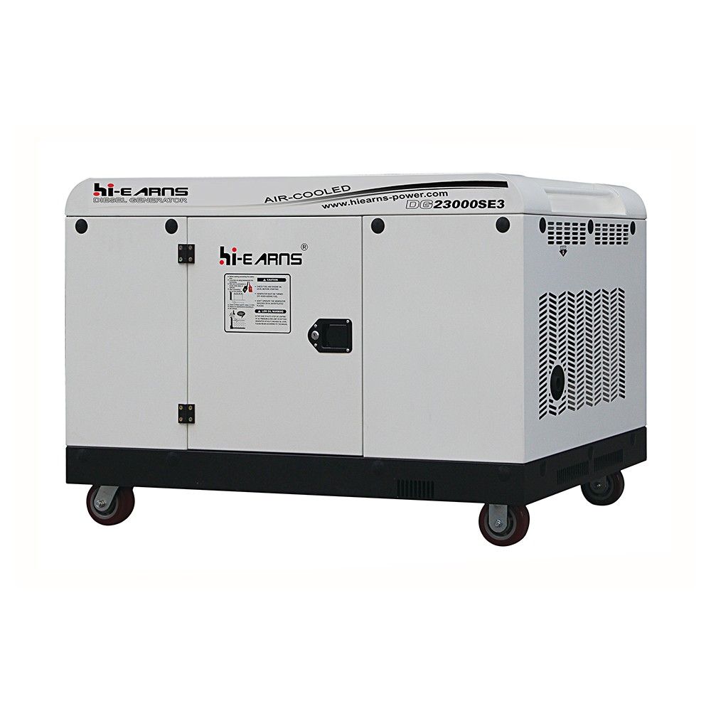16KW silent 2V98 air cooled two cylinder diesel generator