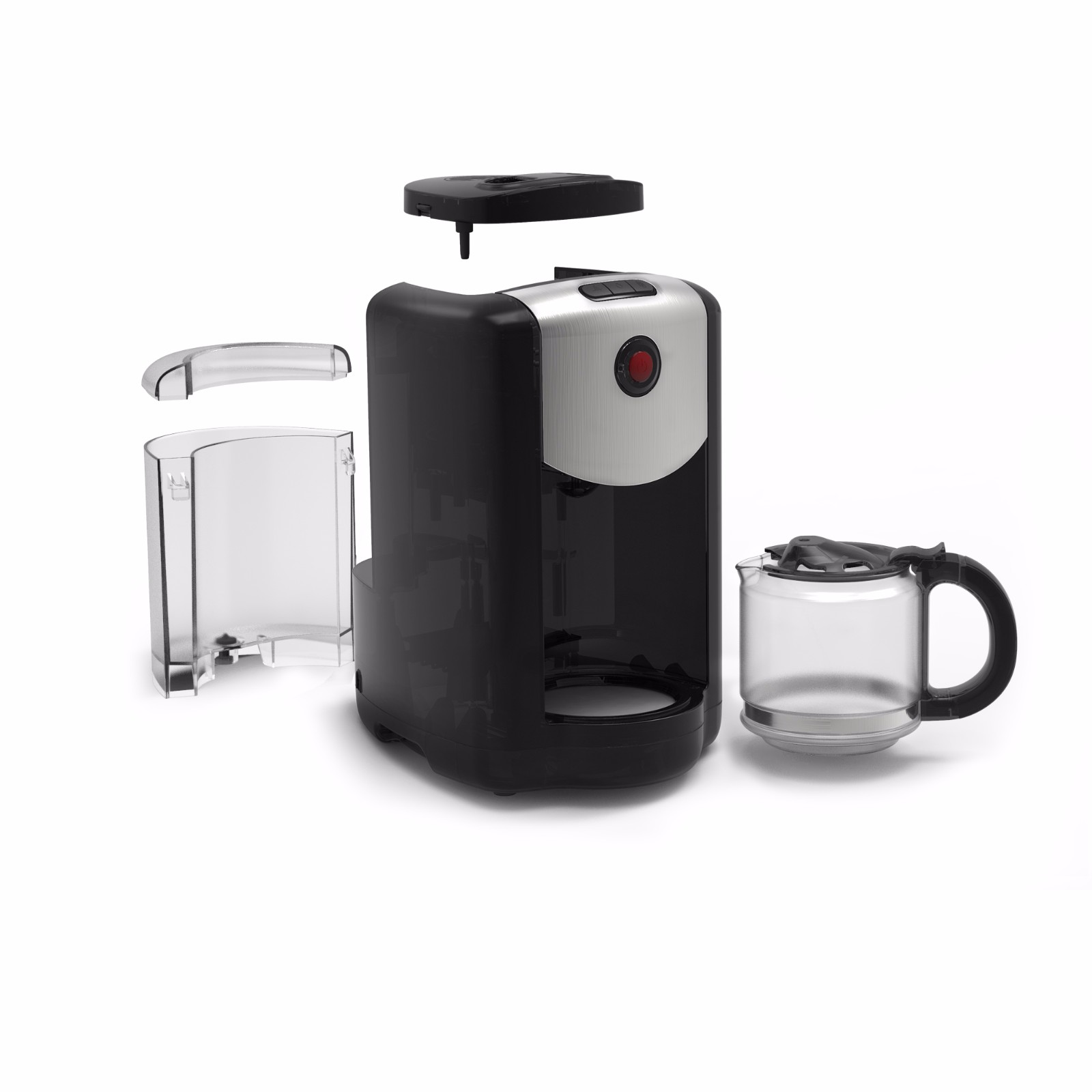 Grind and brew coffee machine