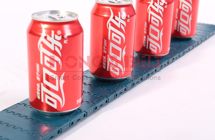 HONGSBELT HS-F1000-85A-GB modular plastic conveyor belt for beverage industry