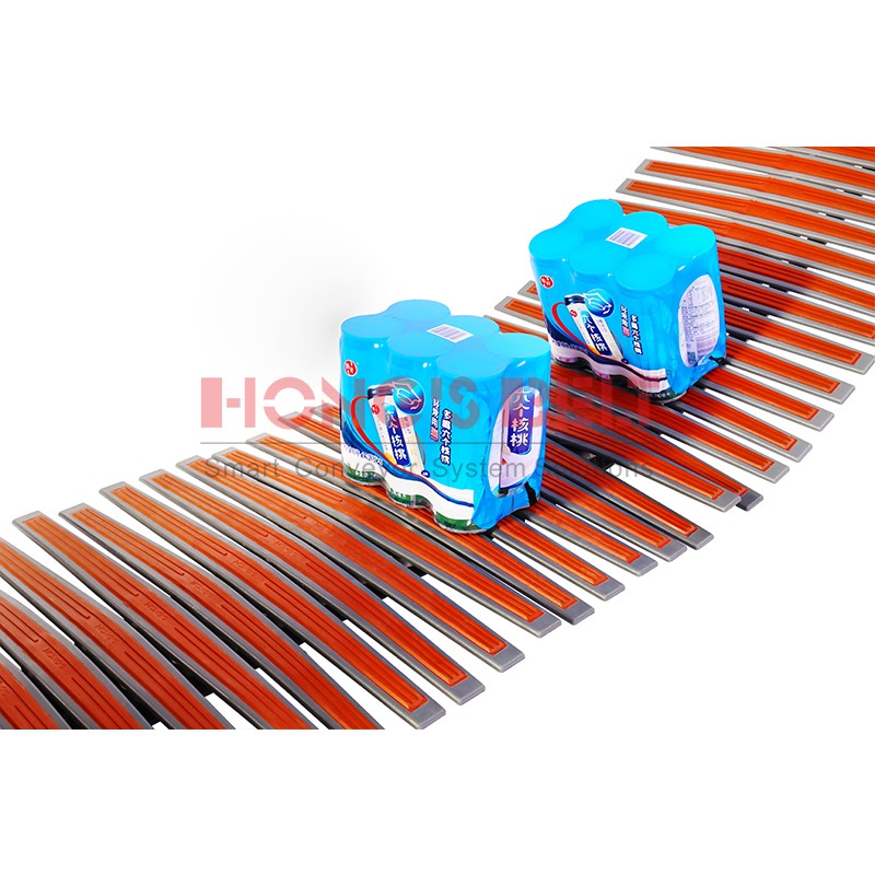 HONGSBELT HS-2200A-EL modular plastic conveyor belt for spiral conveyors