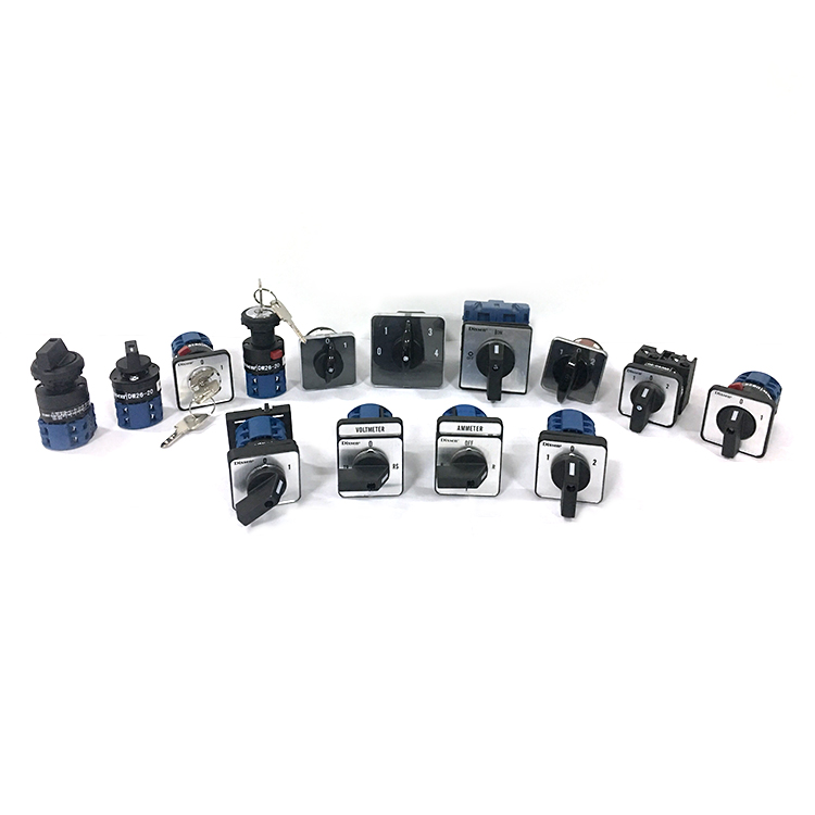 3 Position Waterproof 3 Phase Changeover Rotary Cam Switch 