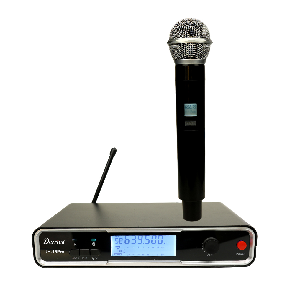 Diversity 100 channels UHF Wireless Lapel Microphone UH-15Pro-H