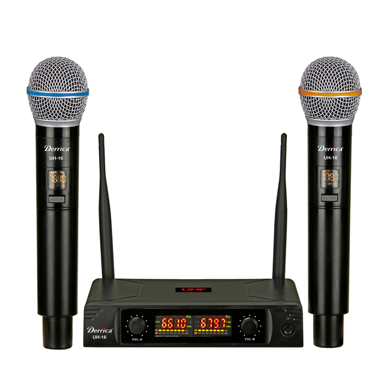 Digital Diversity 2x30 channels UHF Lapel Wireless Microphone UH-16-MH