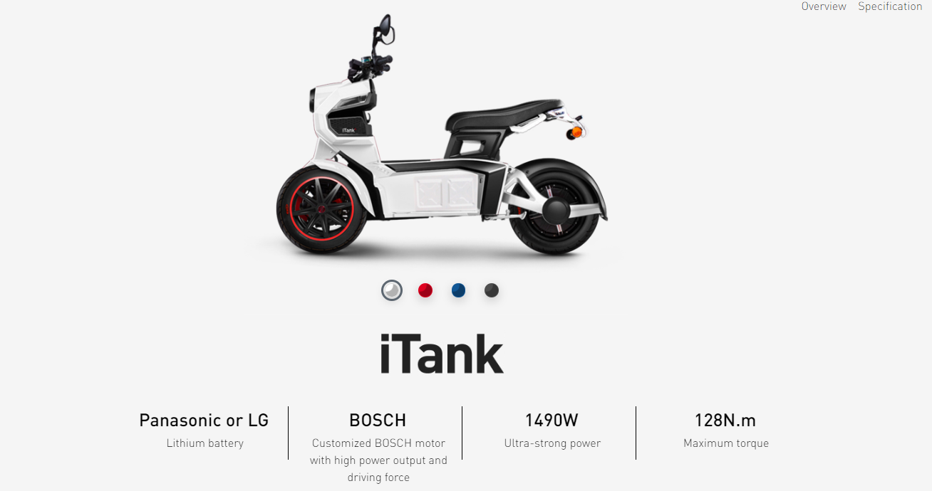 iTank E-scooter