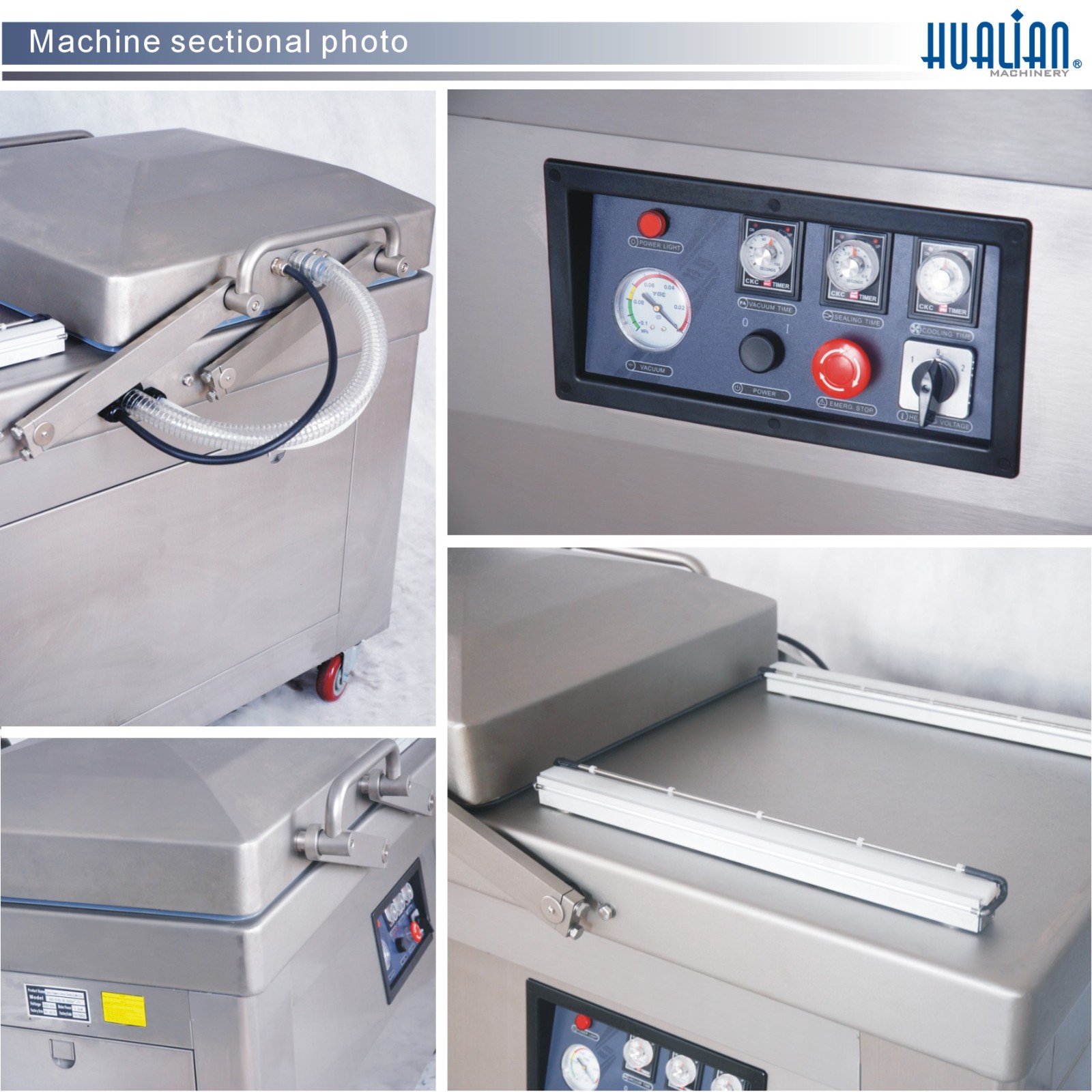 Double Chambers Vacuum Packaging Machine