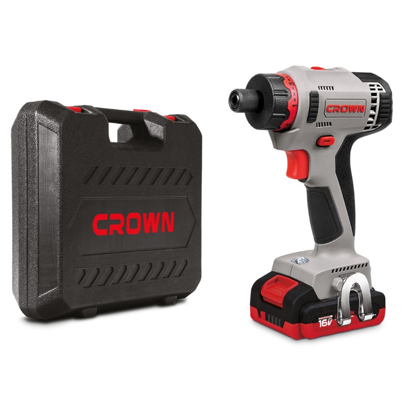 CROWN 16V Cordless Drill/Driver 1.5AH Lithium-ion Power Tools CT21082H-1.5 BMC