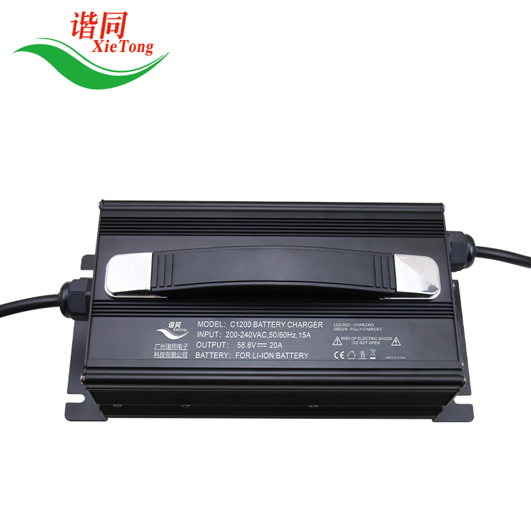 C1200 24S 87.6V 13A LiFePO4 CE certification battery charger for E-bike/Motorcycle/Scooter